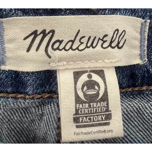 Madewell Jeans Women's 31 Blue Denim The Perfect Vintage Jean Straight Leg - Picture 9 of 11